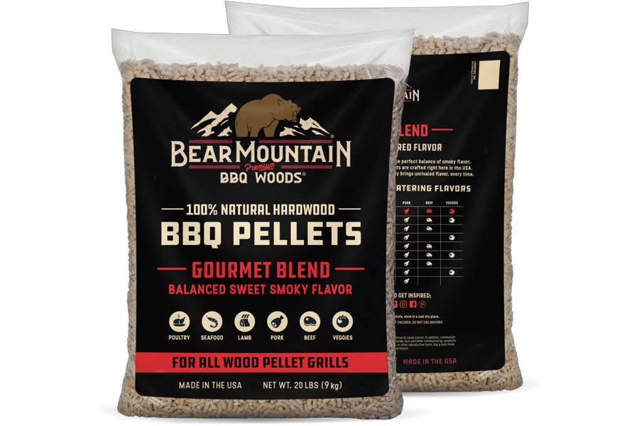 Bear Mtn. 20LBS BBQ Pellets Gourmet Blend 
